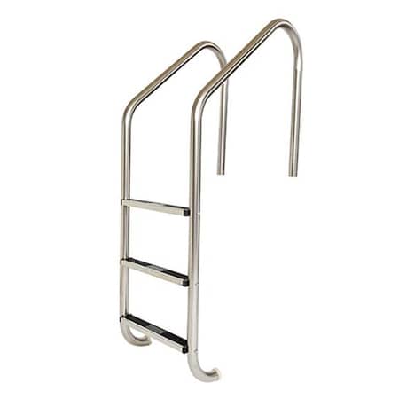 S.R.Smith S.R.Smith VLLS-103S 24 In. Vinyl Liner 3-Tread Ladder Elite - Stainless Treads VLLS103S